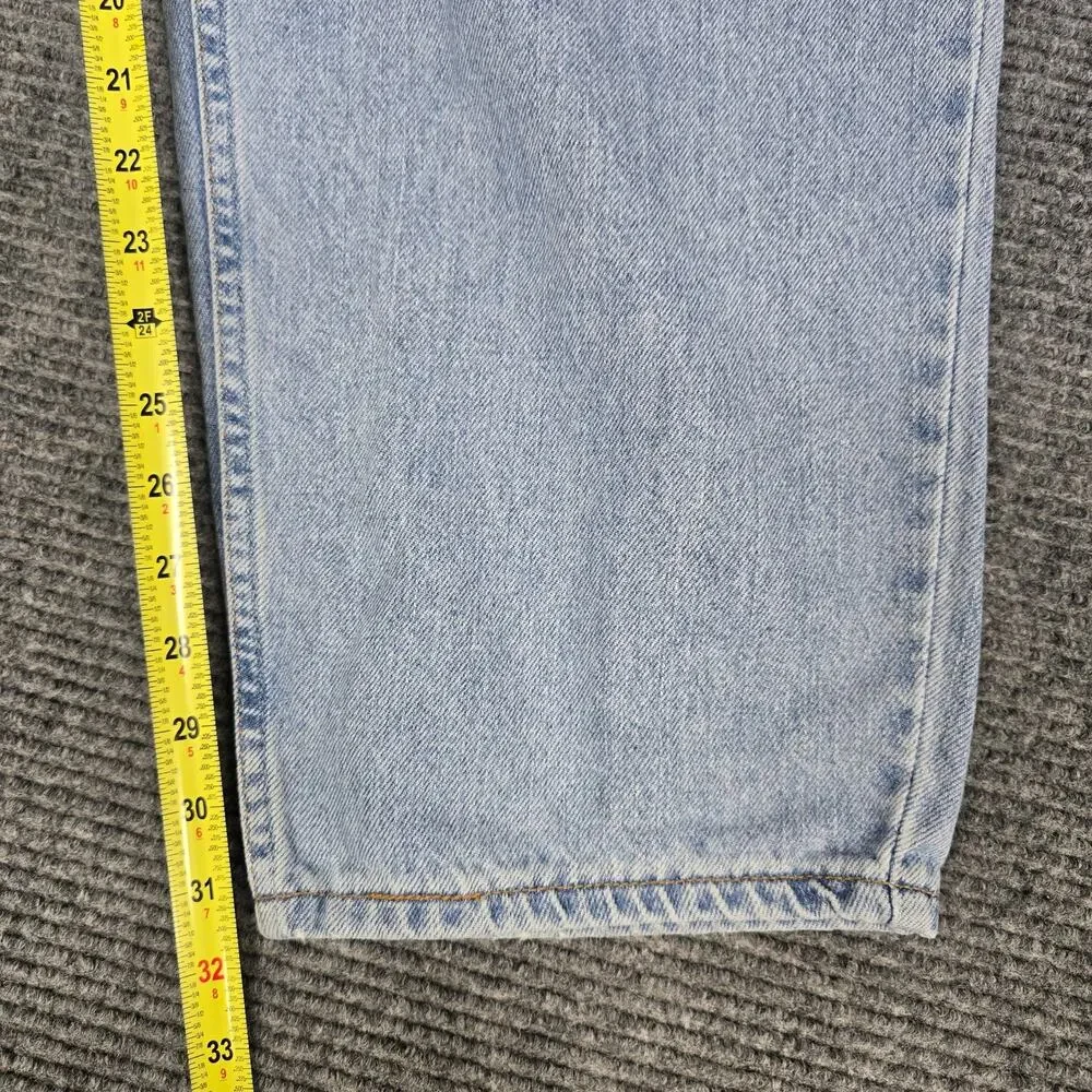 Vintage Levi's 560 Comfort Fit Jeans Mens Measures 41x31 Tapered Leg Tag 42x32